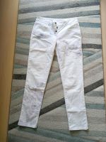 Weiße Stretchjeans Jeans Damen Gr. 38 neuwertig Nordrhein-Westfalen - Wülfrath Vorschau