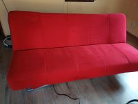 Rotes klappsofa /Couch Bayern - Bad Brückenau Vorschau