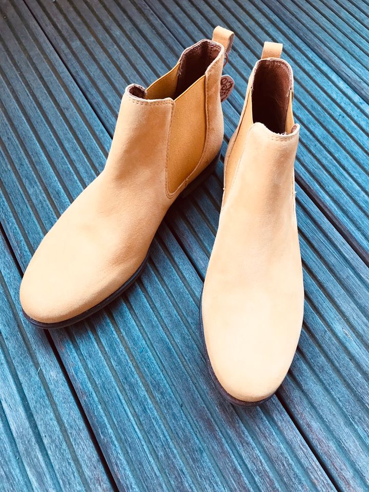 Apple of Eden Manon 40 Camel Chelsea Boots Größe 39 Damen NEU! in Köln