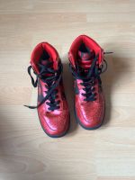 Nike Dunk High Womens Red Satin Sneaker Größe 39 Freiburg im Breisgau - Altstadt Vorschau