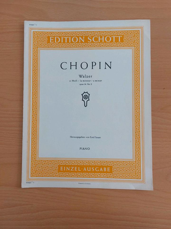 Klavier Noten Chopin Mozart Schubert Beethoven Dvorak Rubinstein in Heidelberg