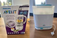 Set Philips Avent Sterilisator und 4 in 1 Babynahrungszubereiter Niedersachsen - Hollenstedt Vorschau