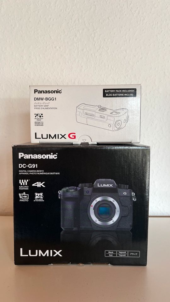 Panasonic Lumix G91 + Lumix 12-60 + Griff DMW-BGG1 in Buxtehude