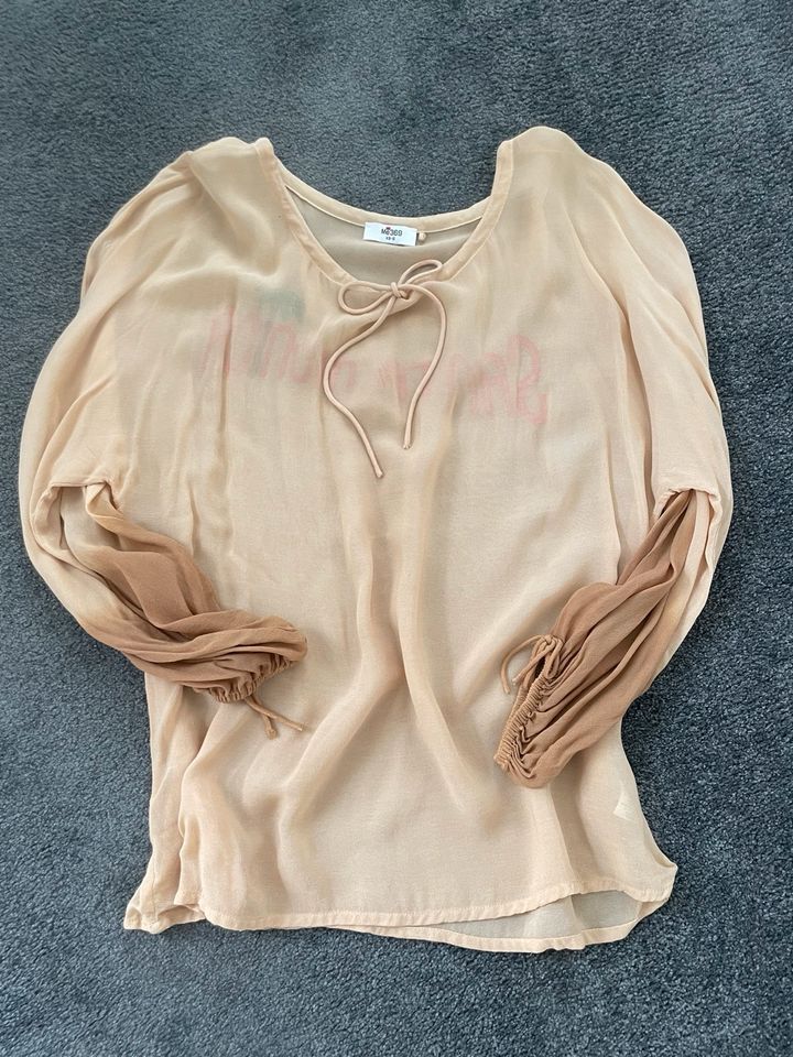 Me369 / Sack's Tunika Bluse beige / camel wie NEU in Stein