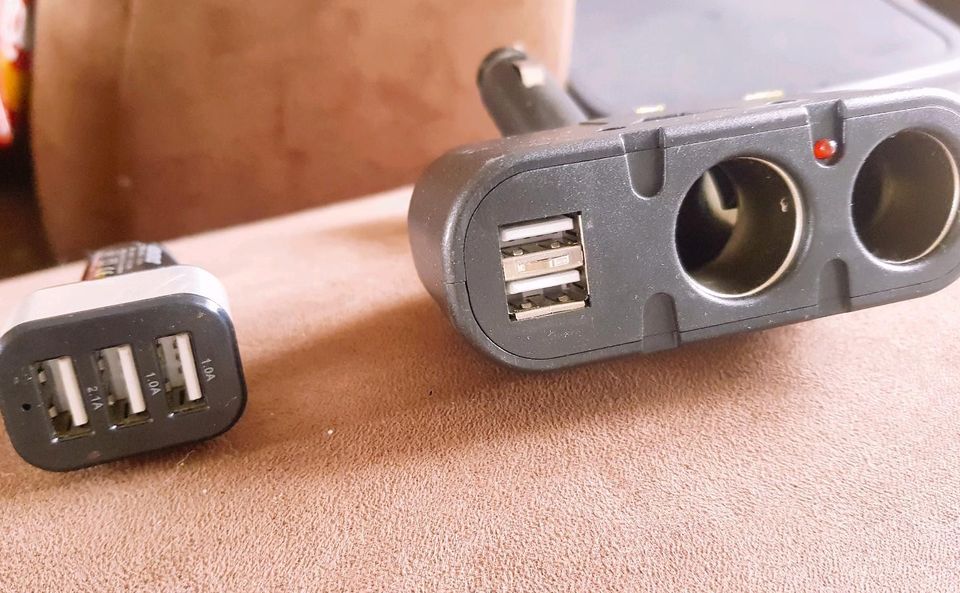 Verkaufe 2 USB Stecker für Zigarettenanzünder in Dresden