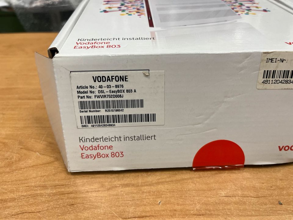 Vodafone Easybox 803 Neu Verpackt Unbenutzt in Berlin