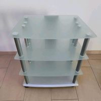 Glas TV Tisch HiFi Rack Board Regal Aufsatz Turm Phono Glastisch Baden-Württemberg - Mannheim Vorschau