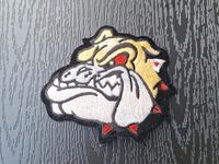 Bulldogge Aufnäher / Patch für Weste / Kutte Hessen - Grünberg Vorschau