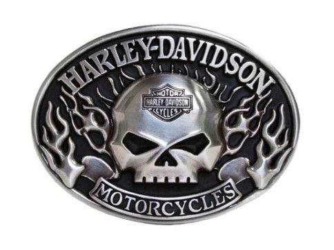 Harley Davidson Immunity Willie G Skull Gürtelschnalle f HD Biker in Penkun