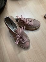 Sneaker Espadrilles Jutesohle Rose Glitzer Gr. 39 Bayern - Erding Vorschau