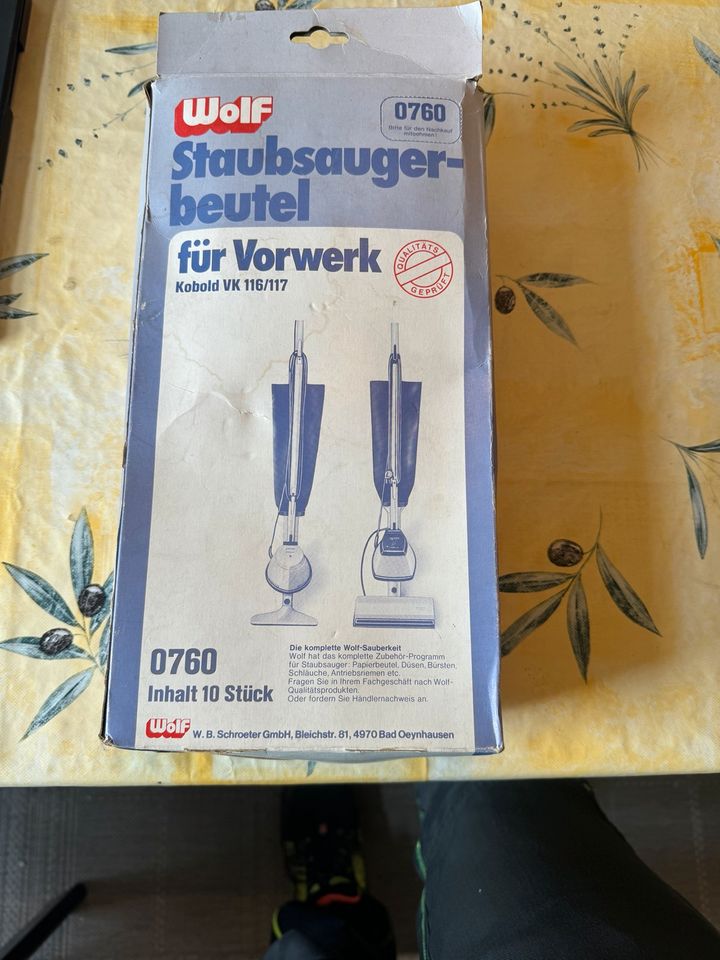 Staubsaugerbeutel Vorwerk in Velbert