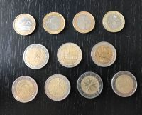 Kleine ausländische Münzsammlung 1 & 2 Euro € Münzen Geldstücke Nordrhein-Westfalen - Niederkrüchten Vorschau