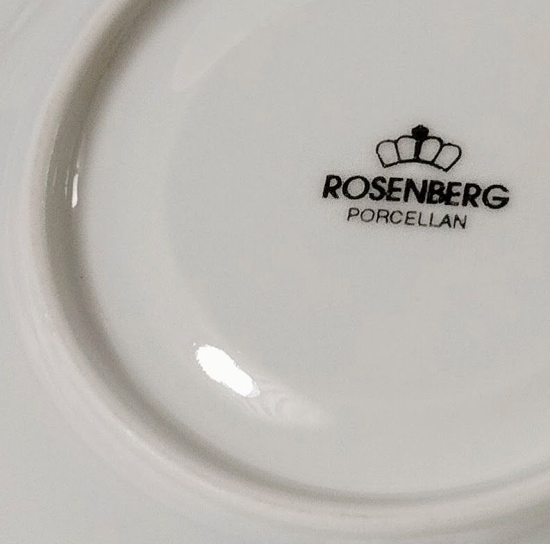 Kaffeegedeck von Rosenberg Porcellan in Delitzsch
