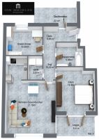 Luxuriöse 3 - Zimmer Neubauwohnung + 22m2 Terrasse + Loggia (Erstbezug) Nordrhein-Westfalen - Mönchengladbach Vorschau