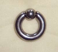 Piercing Ring mit Magnetkugel 32,2 Gr. schwer NEU Schleswig-Holstein - Schleswig Vorschau