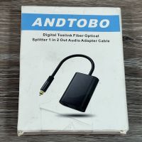 ANDTOBO Digital Toslink Fiber Optical Splitter 1 in 2 out Audio Baden-Württemberg - Mannheim Vorschau