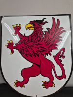 Emailschild, handgemachter Greif, Emblem von POMERANIA Mecklenburg-Vorpommern - Löcknitz Vorschau