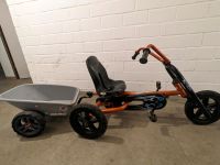 BERG Pedal Go-Kart Choppy orange mit Anhänger Nordrhein-Westfalen - Straelen Vorschau