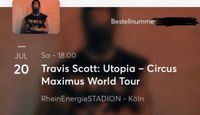 Travis Scott Konzert Sitzplatz Köln 20.06 Nordrhein-Westfalen - Bottrop Vorschau