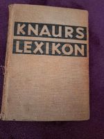 Antiquarisch, Knaurs Lexikon v. A-Z, 1949, gut Schleswig-Holstein - Fockbek Vorschau