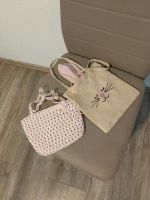 Kindertaschen Hase Rosa Beige Bayern - Marktbreit Vorschau