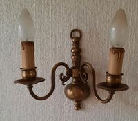 Vintage Wandlampe um 1940, antik Messing im Barockstil Baden-Württemberg - Offenburg Vorschau