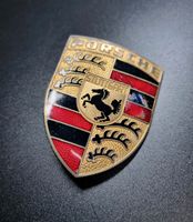 Porsche Hauben Emblem / Emaille Wappen / Vintage / 90155921020 Nordrhein-Westfalen - Leverkusen Vorschau