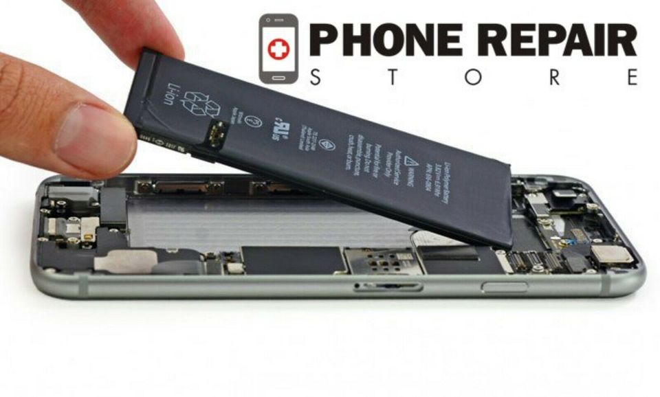 Ddorf- Handy Reparatur iPhone 5s 6s 7+ 8+ Xs Batterie Akku Set in Düsseldorf