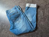 Blue motion Jeans 3/4 lang mit Perlen am Bund Saarland - Quierschied Vorschau