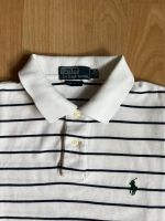 POLO BY RALPH LAUREN  HERREN POLO SHIRT GR.L WEISS/BLAU Nordrhein-Westfalen - Recklinghausen Vorschau