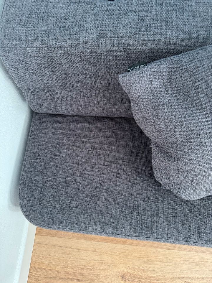 by KlipKlap KK 3 fold Sofa XL soft 140 cm in Germering