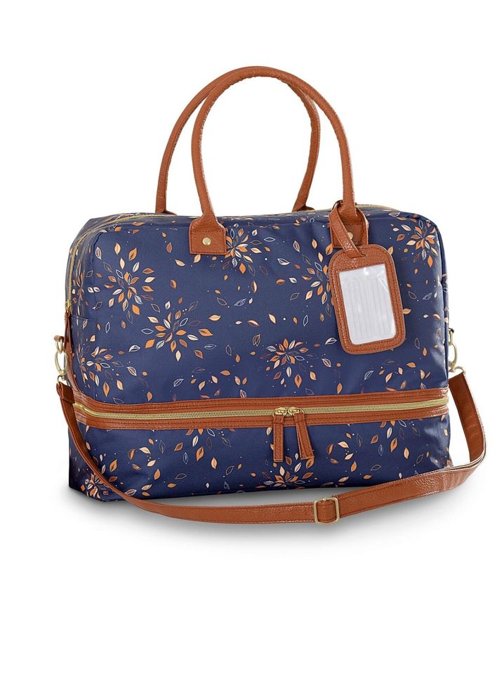 Reisetasche blau mit Blumen neu in Dresden