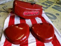 Simson Tankset Originallack Nordrhein-Westfalen - Dinslaken Vorschau