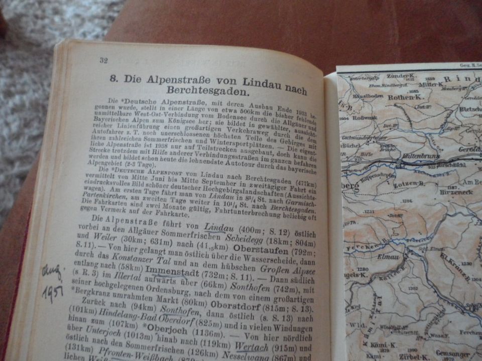 BAEDEKERS TIROL -VORARLBERG-WESTL.SALZBURG-HOCHKÄRNT-1938(0305-19 in Piesport