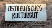 Aufkleber „OSTDEUTSCHES KULTURGUT“ Thüringen - Vacha Vorschau