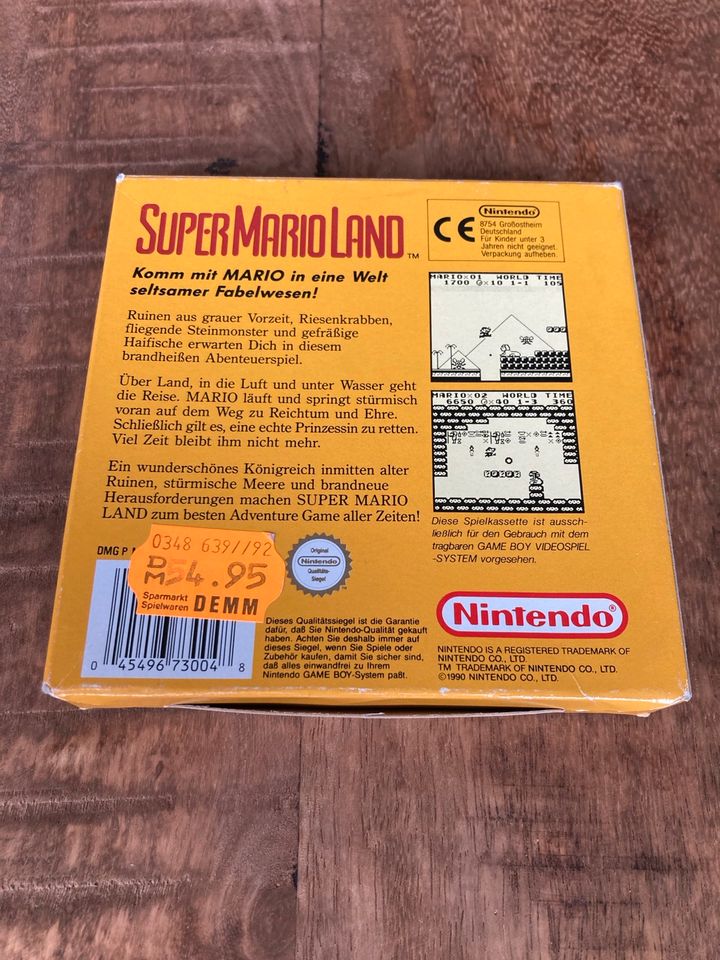 Super Mario Land Gameboy Nintendo Spiel OVP in Mainz