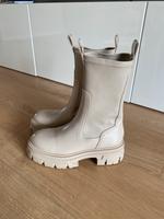 Stiefel beige Creme Bergedorf - Hamburg Allermöhe  Vorschau
