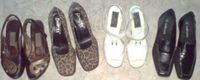 4 Schuhe Gr 37 Leo Leopard Tiger Pumps+ Sandalen + Slipper Leder Saarland - St. Ingbert Vorschau