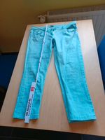 Capri Jeans UP FASHION Größe 40 GRÜN Bundweite 41cm Länge 80cm Nordrhein-Westfalen - Kamen Vorschau