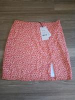 Pamela Reif nakd XS 34  Minirock Schlitz skirt floral coral Nordrhein-Westfalen - Bocholt Vorschau