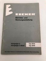 Eicher Königstiger 2 Betriebs und Wartungsanleitung Nordrhein-Westfalen - Horn-Bad Meinberg Vorschau
