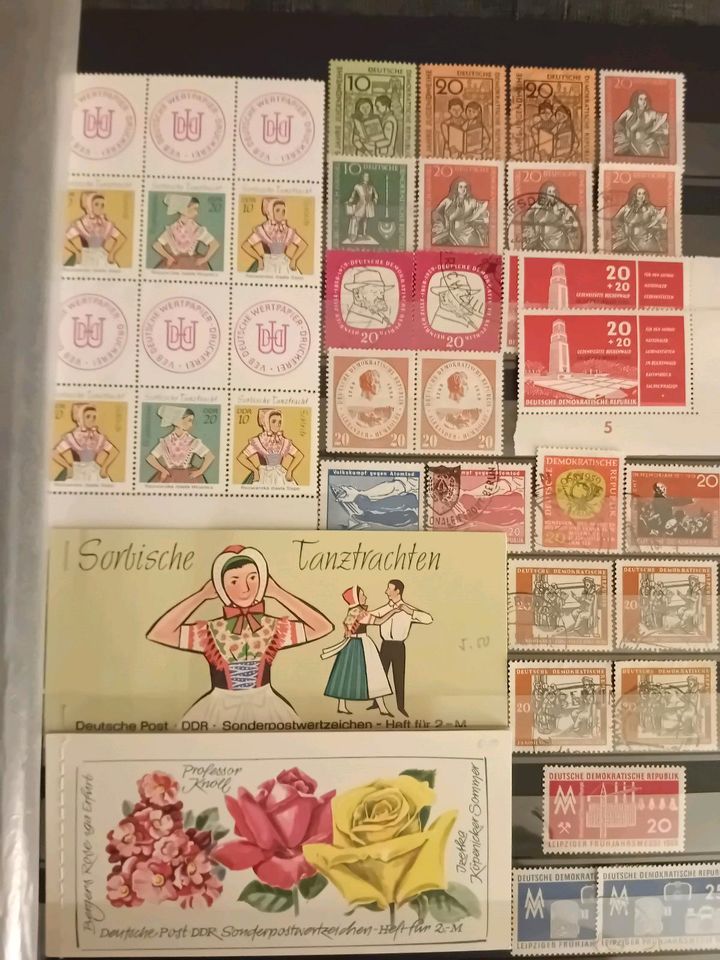 Album, DDR Briefmarken in Wuppertal