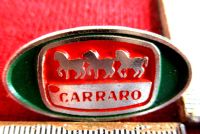 Carraro Logo ITALIA Schriftzug Schild Trecker Traktor Abzeichen O Niedersachsen - Hoya Vorschau