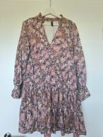 Kleid, Blumenkleid, rose, beige, YAS, Größe S! Nordrhein-Westfalen - Legden Vorschau