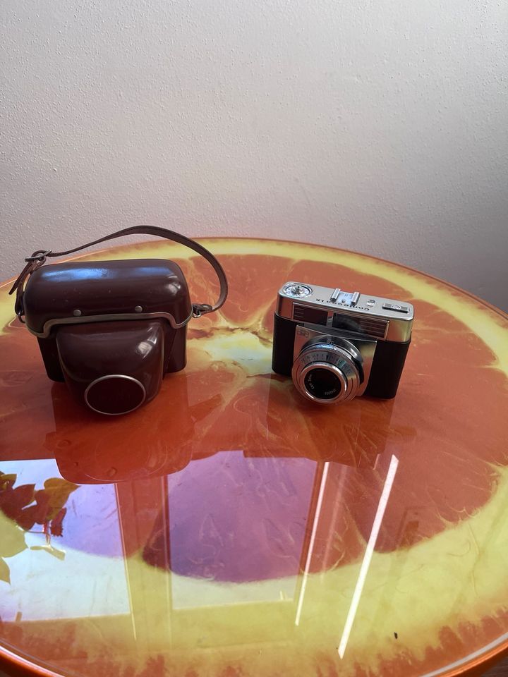 Original Zeiss Ikon Contessa Lk Kamera mit Ledertasche in Nittendorf 