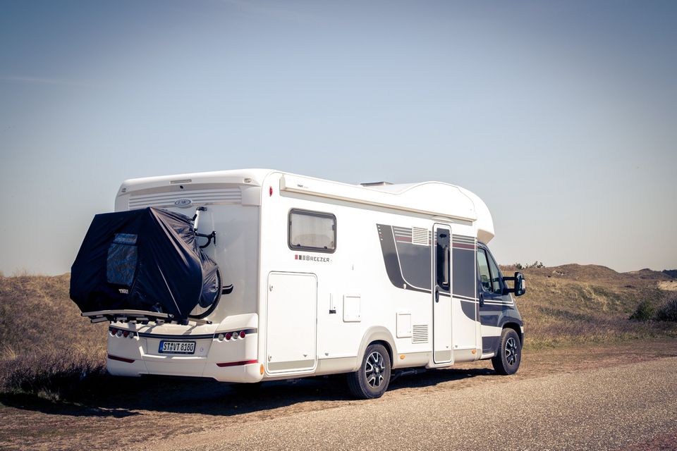 LMC Breezer Lift H 737 G / Fiat Ducato Reisemobil / Einzelbetten in Altenberge