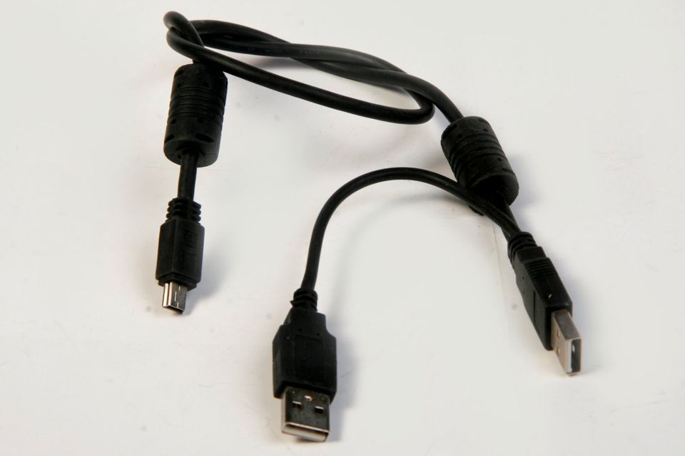 Anschlußkabel USB mini Y-Kabel m. 2x USB 2.0 A Stecker 50cm in Neumarkt i.d.OPf.