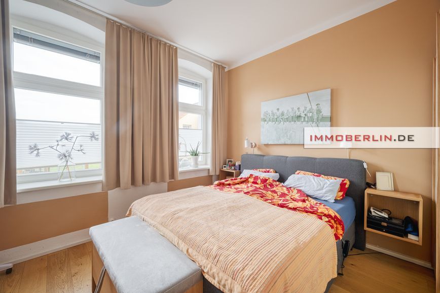 IMMOBERLIN.DE - Charmante Beletage-Wohnung mit Terrasse + Garten und/oder schöne Remise im Teltower Ortszentrum in Teltow