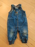 Süßer Strampler aus Jeans mit Stoff gefüttert Bär H&M 56 Baden-Württemberg - Nattheim Vorschau