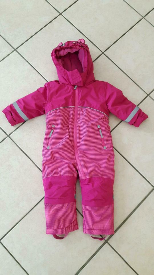 Topomini Schneeanzug Schneeoverall Katze pink Gr. 86 - NEU in Weilmünster